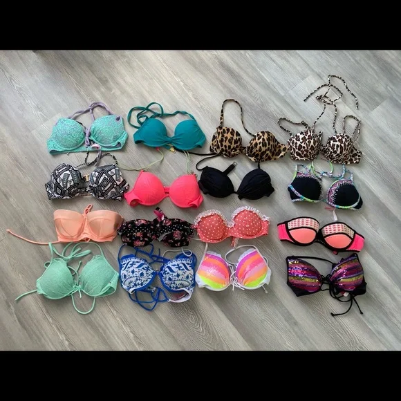Victoria’s Secret Bikini Sets 34B/32C & Mostly Size Small Bikini Bottoms - Read - Picture 6 of 16